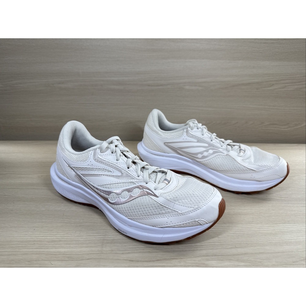 Saucony Cohesion 17 Women's Running Shoes White Lace Up Sneakers‎ Size 11